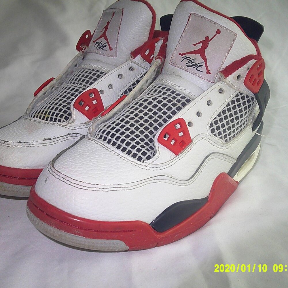 Youth Jordan Retro Fire Red